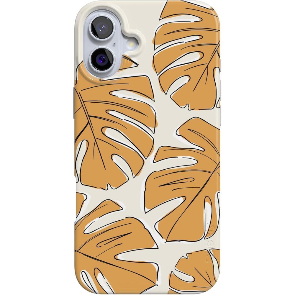 imageCasely iPhone 16 Case  Nantucket Cottage  Blue Hydrangea  Compatible with MagSafe  Classic Ultra Slim DesignIsland Time  Tropical Leaves Floral