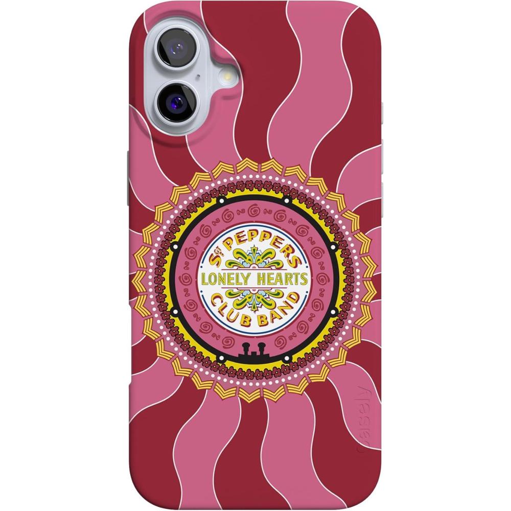 imageCasely iPhone 16 Case  Nantucket Cottage  Blue Hydrangea  Compatible with MagSafe  Classic Ultra Slim DesignLonely Hearts Club  The Beatles Sgt Peppers