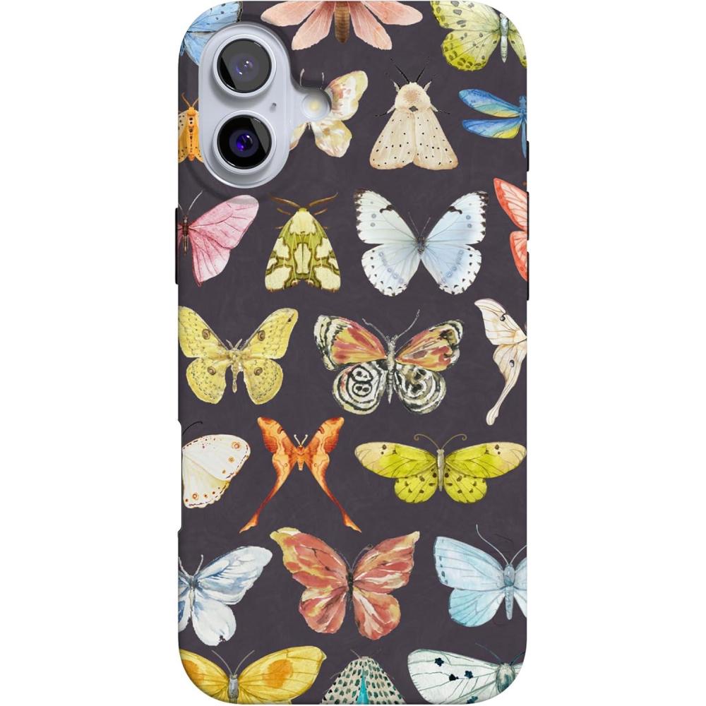 imageCasely iPhone 16 Case  Nantucket Cottage  Blue Hydrangea  Compatible with MagSafe  Classic Ultra Slim DesignMidnight Monarch  Jenna Palek x Casely