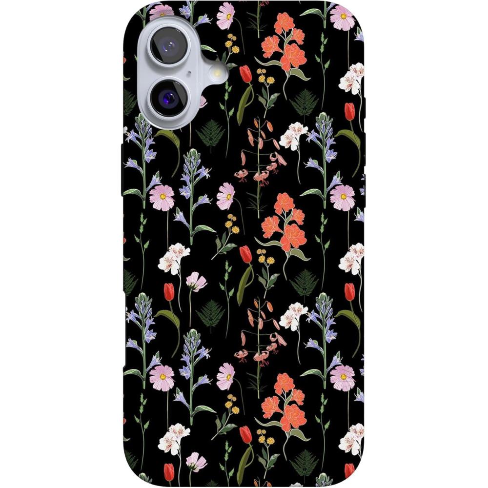 imageCasely iPhone 16 Case  Nantucket Cottage  Blue Hydrangea  Compatible with MagSafe  Classic Ultra Slim DesignSecret Garden  Mixed Floral