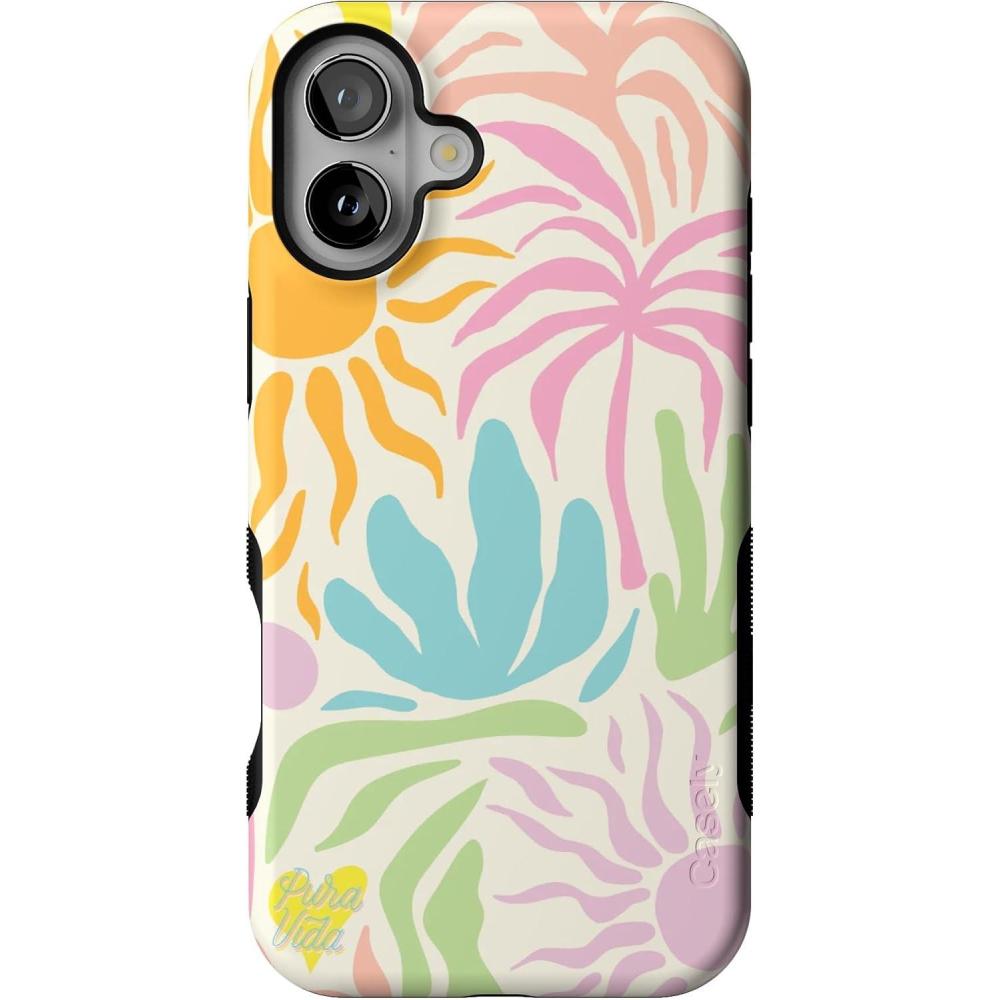 imageCasely iPhone 16 Plus Case  Bordeaux Rose  Moody Monochrome  Bold Protective Design  Compatible with MagSafePura Vida  Oasis