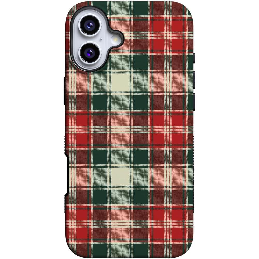 imageCasely iPhone 16 Plus Case  Plaid amp Proper  Signature Plaid  Bold Protective Design  MagSafe Compatible Design