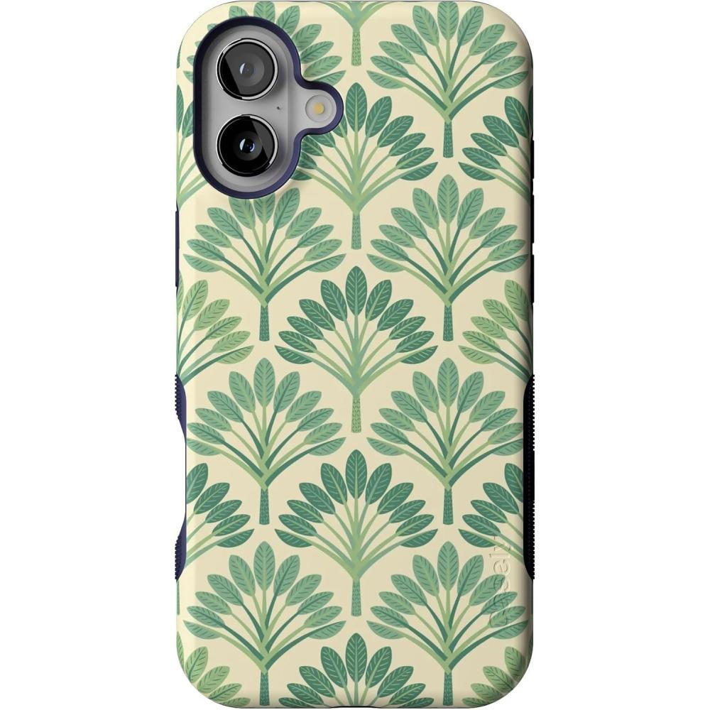 imageCasely iPhone 16 Plus Case  Twilight Flora  Moody Monochrome  Bold Protective Design  Compatible with MagSafePalm Beach  Palm Royale