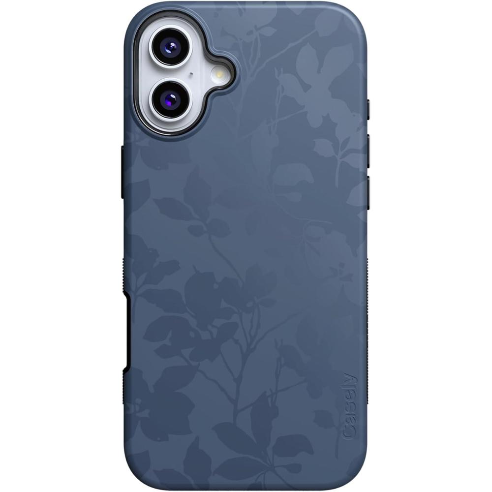 imageCasely iPhone 16 Plus Case  Twilight Flora  Moody Monochrome  Bold Protective Design  Compatible with MagSafeTwilight Flora  Moody Monochrome