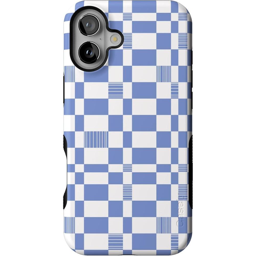 imageCasely iPhone 16 Plus Case  Van Gogh  Skull of a Skeleton with Burning Cigarette  Bold Protective Design  Compatible with MagSafeReality Check  Periwinkle