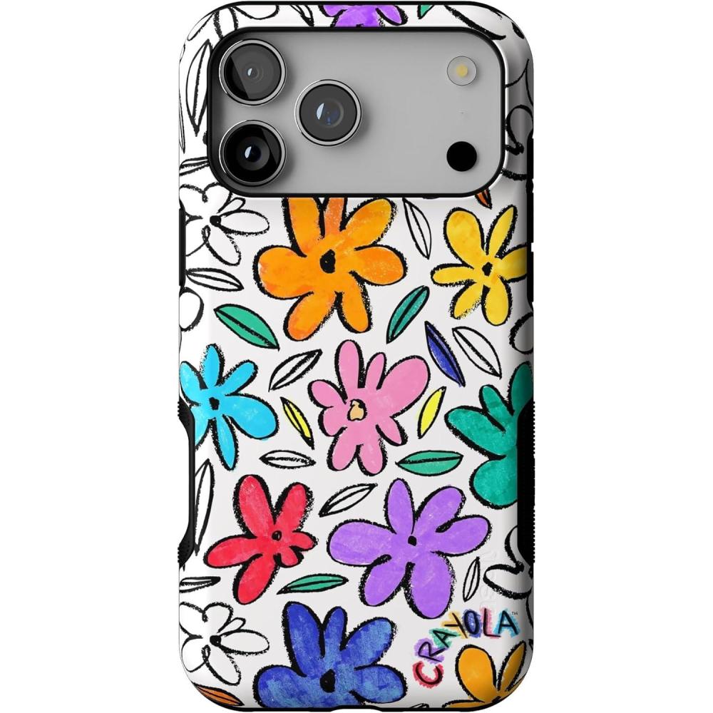 imageCasely iPhone 17 Pro Max Case  Bordeaux Rose  Moody Monochrome  Bold Protective Design  Compatible with MagSafeOutside the Lines  Crayola Marker