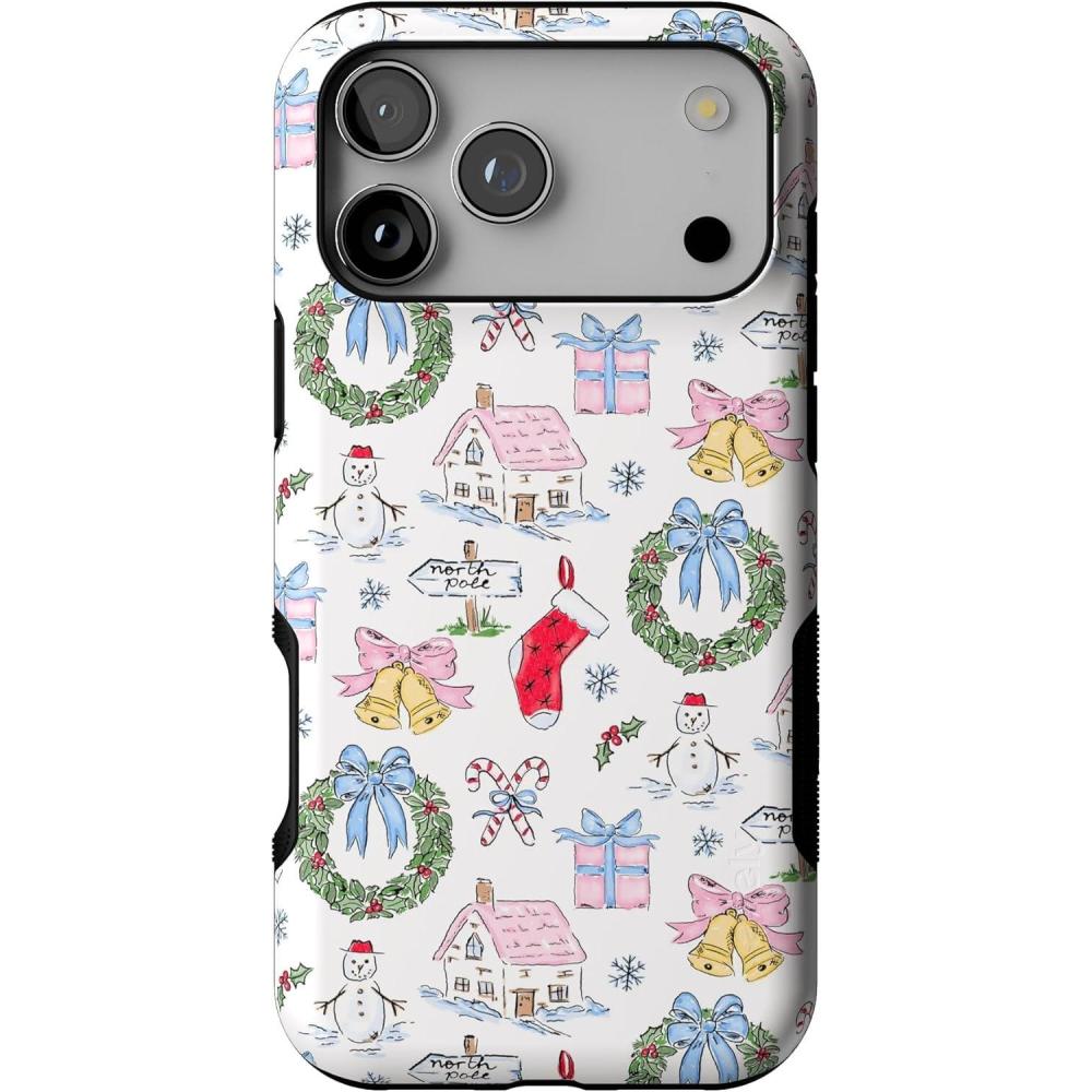 imageCasely iPhone 17 Pro Max Case  Christmas Morning  Vintage Cartoon  Bold Protective Design  MagSafe Compatible Design