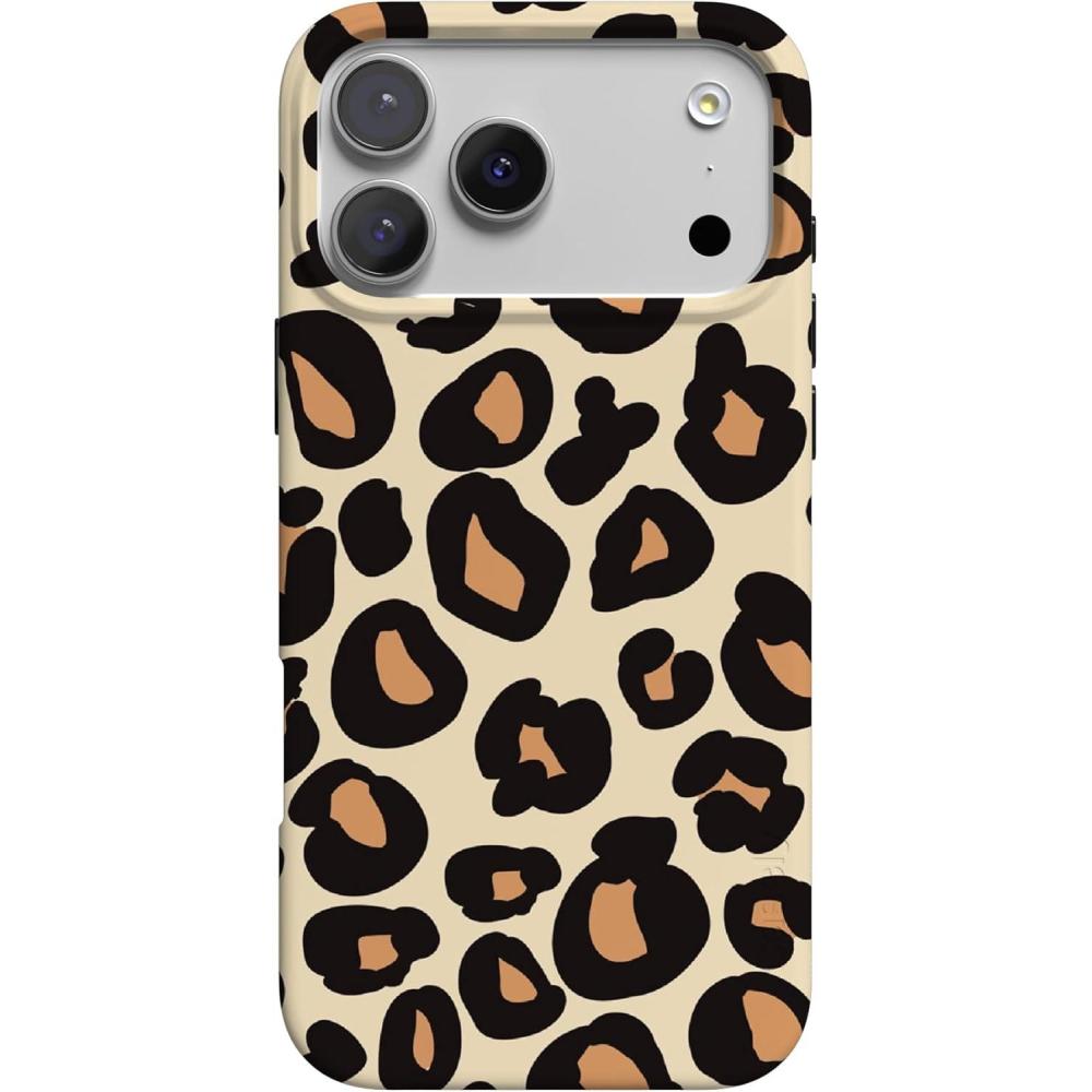 imageCasely iPhone 17 Pro Max Case  Fallen Gold  Antique Floral  Compatible with MagSafe  Classic Ultra Thin DesignInto the Wild  Leopard Print
