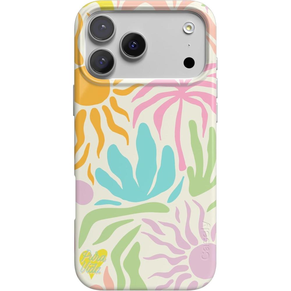 imageCasely iPhone 17 Pro Max Case  Fallen Gold  Antique Floral  Compatible with MagSafe  Classic Ultra Thin DesignPura Vida  Oasis