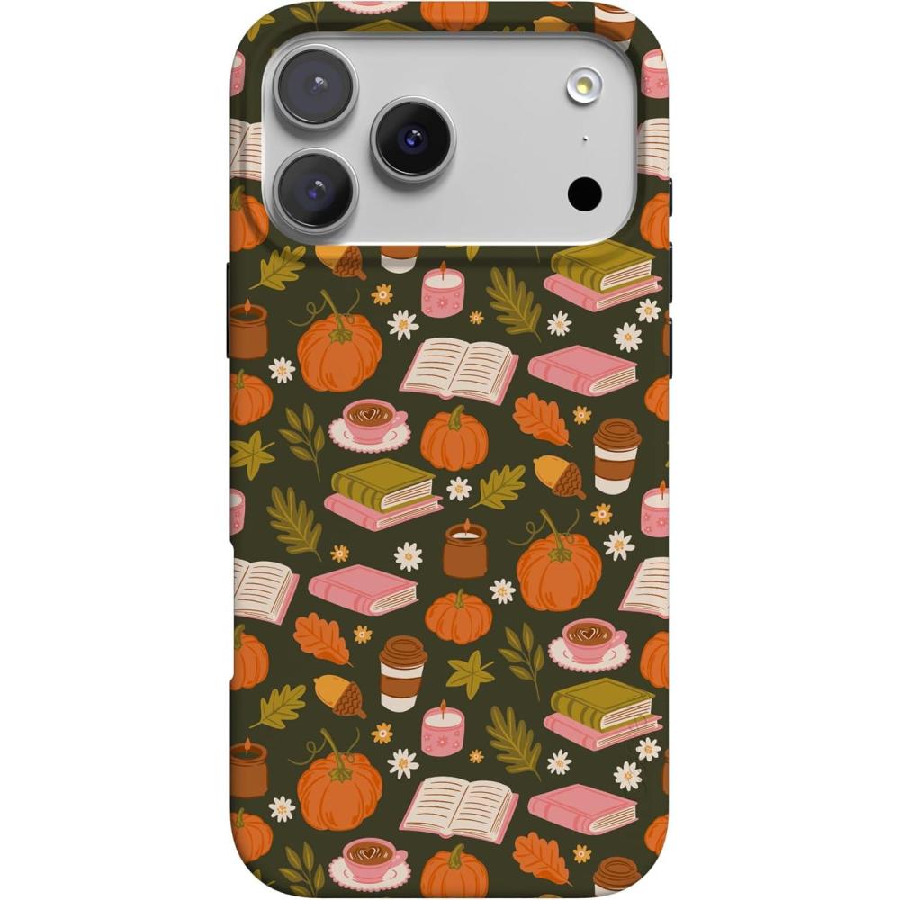 imageCasely iPhone 17 Pro Max Case  Fallen Gold  Antique Floral  Compatible with MagSafe  Classic Ultra Thin DesignSmall Town Magic  Fall Faves