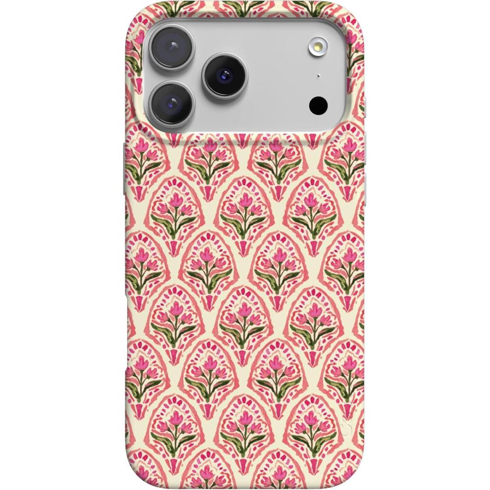 imageCasely iPhone 17 Pro Max Case  Fallen Gold  Antique Floral  Compatible with MagSafe  Classic Ultra Thin DesignTulip Tapestry  Jenna Palek x Casely