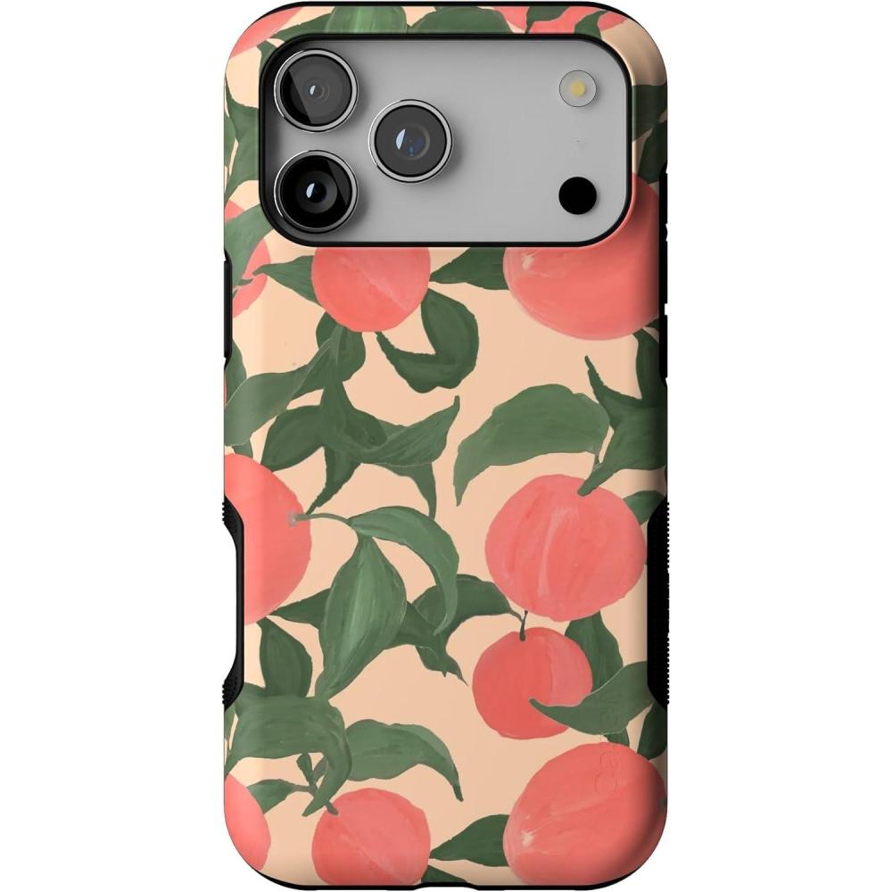 imageCasely iPhone 17 Pro Max Case  Lonely Hearts Club  The Beatles SGT Peppers  Bold Protective Design  Compatible with MagSafeFeeling Peachy  Blush Vines