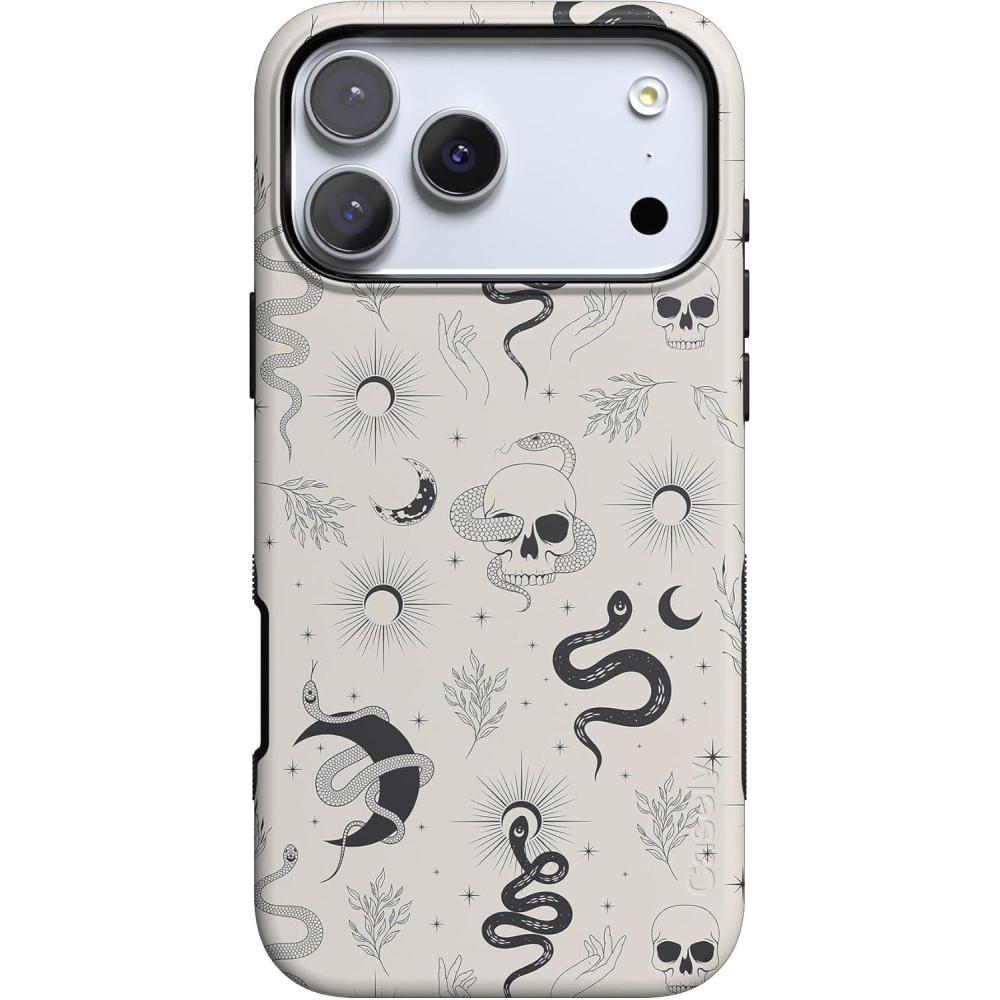 imageCasely iPhone 17 Pro Max Case  Lonely Hearts Club  The Beatles SGT Peppers  Bold Protective Design  Compatible with MagSafeNo Further Explanation  Snakes  Skulls