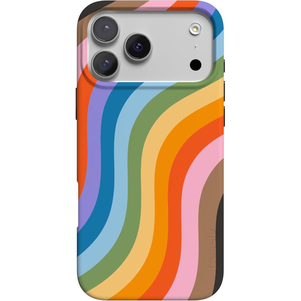 imageCasely iPhone 17 Pro Max Case  Powder Pups  Dog Sled  Compatible with MagSafe  Classic Ultra Thin DesignLove for All  Rainbow Pride