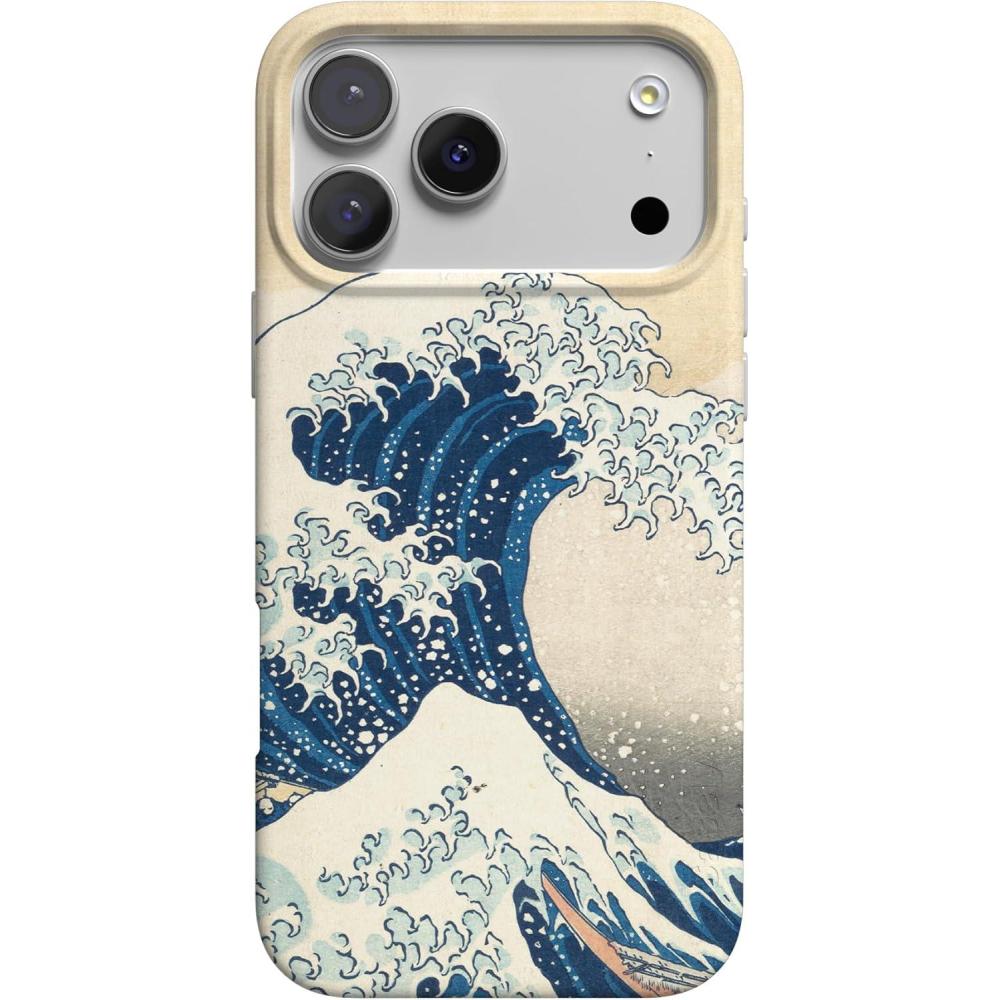 imageCasely iPhone 17 Pro Max Case  Powder Pups  Dog Sled  Compatible with MagSafe  Classic Ultra Thin DesignThe Great Wave  The Met Museum