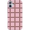 Uptown Gridlock | Pink Checkerboard