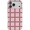 Uptown Gridlock | Pink Checkerboard