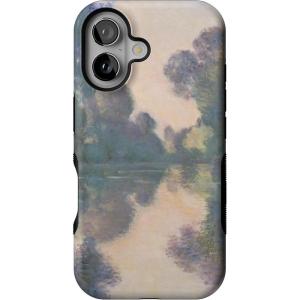 Casely iPhone 16 Case | All Smiles | Smiley Face Sticker | Bold Protective Design | MagSafe Compatible Design(Monet’s Morning | The Met Museum)