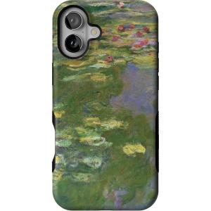 Casely iPhone 16 Case | All Smiles | Smiley Face Sticker | Bold Protective Design | MagSafe Compatible Design(Monet’s Water Lilies | The Met Museum)