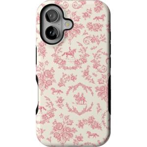 Casely iPhone 16 Case | All Smiles | Smiley Face Sticker | Bold Protective Design | MagSafe Compatible Design(Western Bloom | Jenna Palek x Casely)