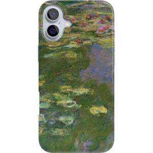 Casely iPhone 16 Case | Nantucket Cottage | Blue Hydrangea | Compatible with MagSafe | Classic Ultra Slim Design(Monet’s Water Lilies | The Met Museum)