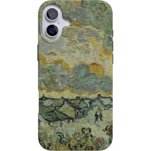 Casely iPhone 16 Case | Nantucket Cottage | Blue Hydrangea | Compatible with MagSafe | Classic Ultra Slim Design(Van Gogh | Reminiscence of Vincent)