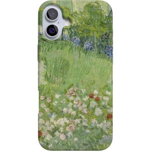 Casely iPhone 16 Case | Nantucket Cottage | Blue Hydrangea | Compatible with MagSafe | Classic Ultra Slim Design(Van Gogh | Vincent’s Admired Garden)