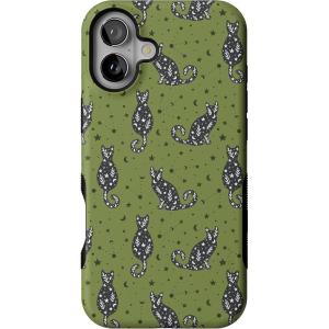 Casely iPhone 16 Case | Sabrina’s Bestie | Black Cats | Bold Protective Design | MagSafe Compatible Design