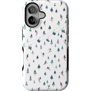 Casely iPhone 16 Case | We’ve Peaked | Après Ski Mountains | Bold Protective Design | MagSafe Compatible Design