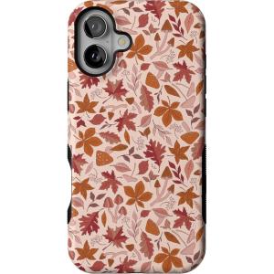 Casely iPhone 16 Plus Case | Can’t Help Falling | Autumn Leaves | Bold Protective Design | MagSafe Compatible Design