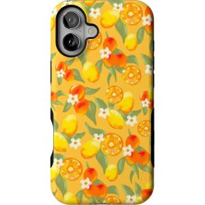 Casely iPhone 16 Plus Case | Twilight Flora | Moody Monochrome | Bold Protective Design | Compatible with MagSafe(Positano | Dippin’ Daisy’s Italian Coast)