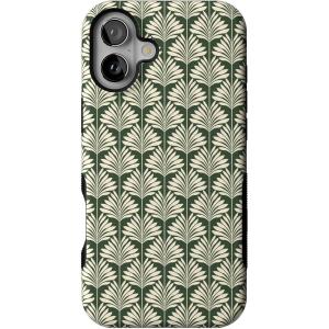 Casely iPhone 16 Plus Case | Twilight Flora | Moody Monochrome | Bold Protective Design | Compatible with MagSafe(The Boyfriend Collection | Cabana Nights)