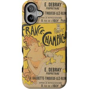 Casely iPhone 16 Plus Case | Twilight Flora | Moody Monochrome | Bold Protective Design | Compatible with MagSafe(Van Gogh | French Bubbly)