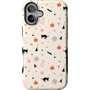 Casely iPhone 16 Plus Case | Witching Hour | Cute Halloween | Bold Protective Design | MagSafe Compatible Design