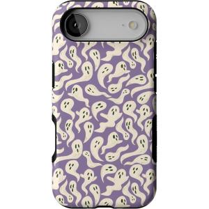 Casely iPhone 17 Air Case | All Boo’d Up | Purple Ghost | Bold Protective Design | MagSafe Compatible Design