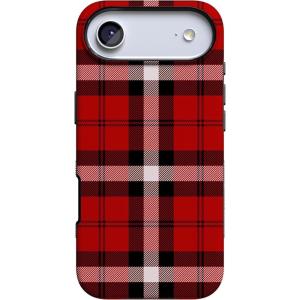 Casely iPhone 17 Air Case | As if! | Red Plaid | Bold Protective Design | MagSafe Compatible Design