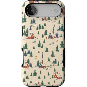 Casely iPhone 17 Air Case | Chalet All Day | Winter Village | Bold Protective Design | MagSafe Compatible Design