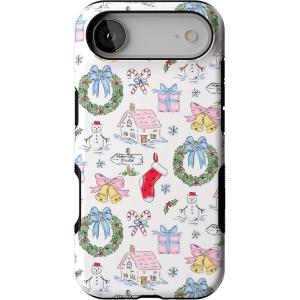 Casely iPhone 17 Air Case | Christmas Morning | Vintage Cartoon | Bold Protective Design | MagSafe Compatible Design