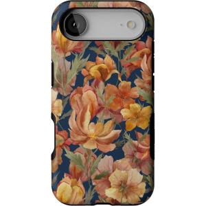 Casely iPhone 17 Air Case | Fallen Gold | Antique Floral | Bold Protective Design | Compatible with MagSafe