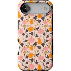 Casely iPhone 17 Air Case | Pumpkin Princess | Harvest Vines | Bold Protective Design | MagSafe Compatible Design