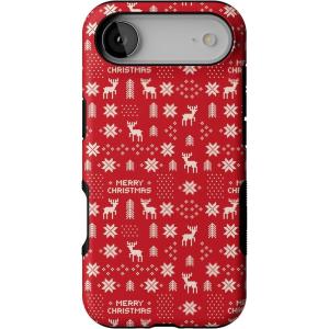 Casely iPhone 17 Air Case | Stocking Stuffer | Christmas Knit | Bold Protective Design | MagSafe Compatible Design