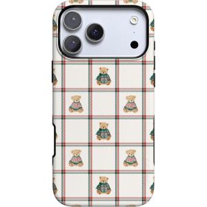 Casely iPhone 17 Pro Max Case | Bear Hugs | Teddy Squares | Bold Protective Design | MagSafe Compatible Design