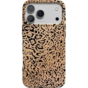 Casely iPhone 17 Pro Max Case | Fallen Gold | Antique Floral | Compatible with MagSafe | Classic Ultra Thin Design(Born to Be Wild | Jaguar Print)