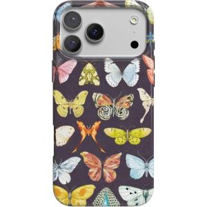 Casely iPhone 17 Pro Max Case | Fallen Gold | Antique Floral | Compatible with MagSafe | Classic Ultra Thin Design(Midnight Monarch | Jenna Palek x Casely)
