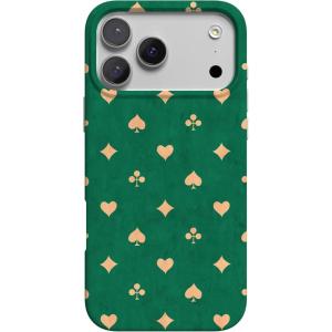 Casely iPhone 17 Pro Max Case | Fallen Gold | Antique Floral | Compatible with MagSafe | Classic Ultra Thin Design(Royal Flush | French Deck)