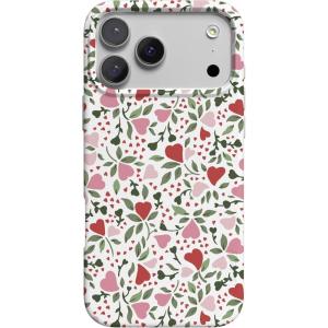 Casely iPhone 17 Pro Max Case | Fallen Gold | Antique Floral | Compatible with MagSafe | Classic Ultra Thin Design(Vines of Love | Floral Heart)