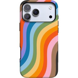 Casely iPhone 17 Pro Max Case | Lonely Hearts Club | The Beatles SGT. Pepper’s | Bold Protective Design | Compatible with MagSafe(Love for All | Rainbow Pride)