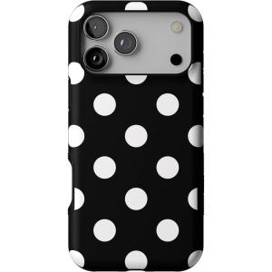 Casely iPhone 17 Pro Max Case | Lonely Hearts Club | The Beatles SGT. Pepper’s | Bold Protective Design | Compatible with MagSafe(Polka Dots | High Contrast Design)