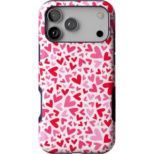 Casely iPhone 17 Pro Max Case | Lonely Hearts Club | The Beatles SGT. Pepper’s | Bold Protective Design | Compatible with MagSafe(XOXO | Candy Hearts)