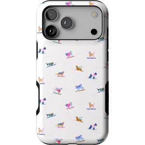 Casely iPhone 17 Pro Max Case | Powder Pups | Dog Sled | Bold Protective Design | MagSafe Compatible Design